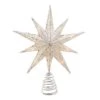 Battery Tree Topper - Silver Glitter Bethlehem Star 2 Battery Tree Topper - Silver Glitter Bethlehem Star -Christmas Tree Hill Store battery tree topper silver glitter bethlehem star 12