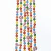 Christmas Tree Garland - Candy Cane & Candy Pieces - 6ft -Christmas Tree Hill Store christmas tree garland candy cane candy pieces 6ft 9