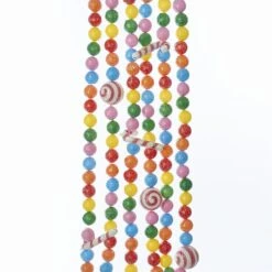 Christmas Tree Garland - Candy Cane & Candy Pieces - 6ft