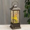 Decorative Lantern Water Globe - Bufferfly Sunflower - 11in -Christmas Tree Hill Store decorative lantern water globe bufferfly sunflower 11in 14