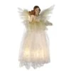 Electric Tree Topper - Ivory Angel - 14.5in -Christmas Tree Hill Store electric tree topper ivory angel tree topper 24