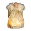 Electric Tree Topper - Ivory & Gold Angel - 9in -Christmas Tree Hill Store electric tree topper ivory gold angel electric tree topper 9 32
