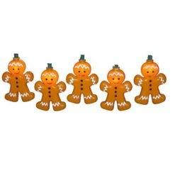 Light Set - Gingerbread - Set Of 10