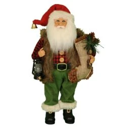 Karen Didion Santa - 12in - Lighted Woodland 2018
