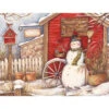 Lang Boxed Christmas Cards - Winter Barn - Susan Winget