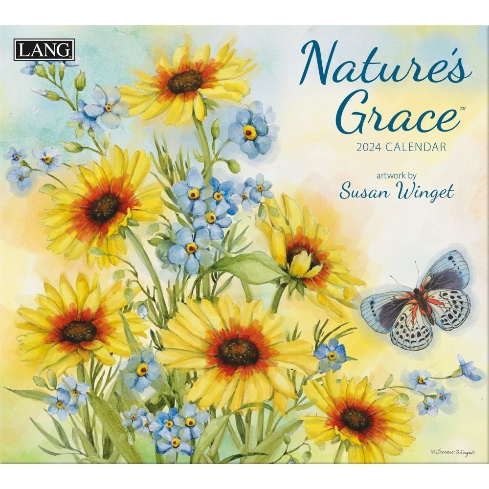 Lang Calendar - 2024 - Nature's Grace - Susan Winget 4 Lang Calendar - 2024 - Nature's Grace - Susan Winget - Image 2