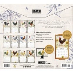 Lang Calendar - 2024 - Proud Rooster - Susan Winget -Christmas Tree Hill Store lang calendar 2024 proud rooster susan winget 5