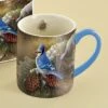 Lang & Wise Mug - "December Blue Jay" - Artist Rosemary Millette -Christmas Tree Hill Store lang wise mug december blue jay artist rosemary millette 18