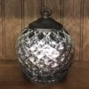 Mercury Glass Lantern - LED Silver - On/Off/Timer - 5.5in -Christmas Tree Hill Store mercury glass lantern led silver on off timer 5 5in 22