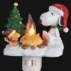 Night Light - Snoopy & Woodstock Campfire Night Light -Christmas Tree Hill Store night light snoopy woodstock campfire night light 22