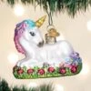 Old World Christmas Glass Ornament - Baby Unicorn -Christmas Tree Hill Store old world christmas ornament baby unicorn 12