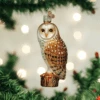 Old World Christmas Glass Ornament - Barn Owl -Christmas Tree Hill Store old world christmas ornament barn owl 15