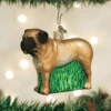 Old World Christmas Glass Ornament - English Mastiff -Christmas Tree Hill Store old world christmas ornament english mastiff 15