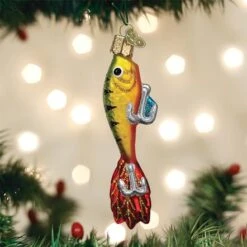 Old World Christmas Glass Ornament - Fishing Lure