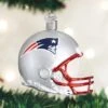 Old World Christmas Glass Ornament - New England Patriots Helmet -Christmas Tree Hill Store old world christmas ornament new england patriots helmet 15