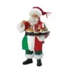 Santa Figurine - Fabriche Musical Italian Santa - 10.5in -Christmas Tree Hill Store santa figurine fabriche musical italian santa 10 5in 9