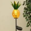 Solar Lighted Pineapple Yard Stake - 29.3in -Christmas Tree Hill Store solar lighted pineapple yard stake 29 3in 15