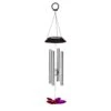 Solar Wind Chime - LED Butterfly With Chimes - 26 Inch -Christmas Tree Hill Store solar wind chime led butterfly with chimes 26 inch 13