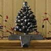 Park Designs Stocking Holder - Rustic Iron Pinecone Hook -Christmas Tree Hill Store stocking holder pine cone stocking holder 28