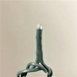 Teeny Bulb String Lights - Warm White - Green Cord - Set Of 100